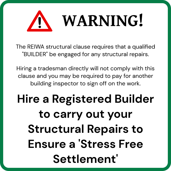 Safety Instruction for Structural Repairs